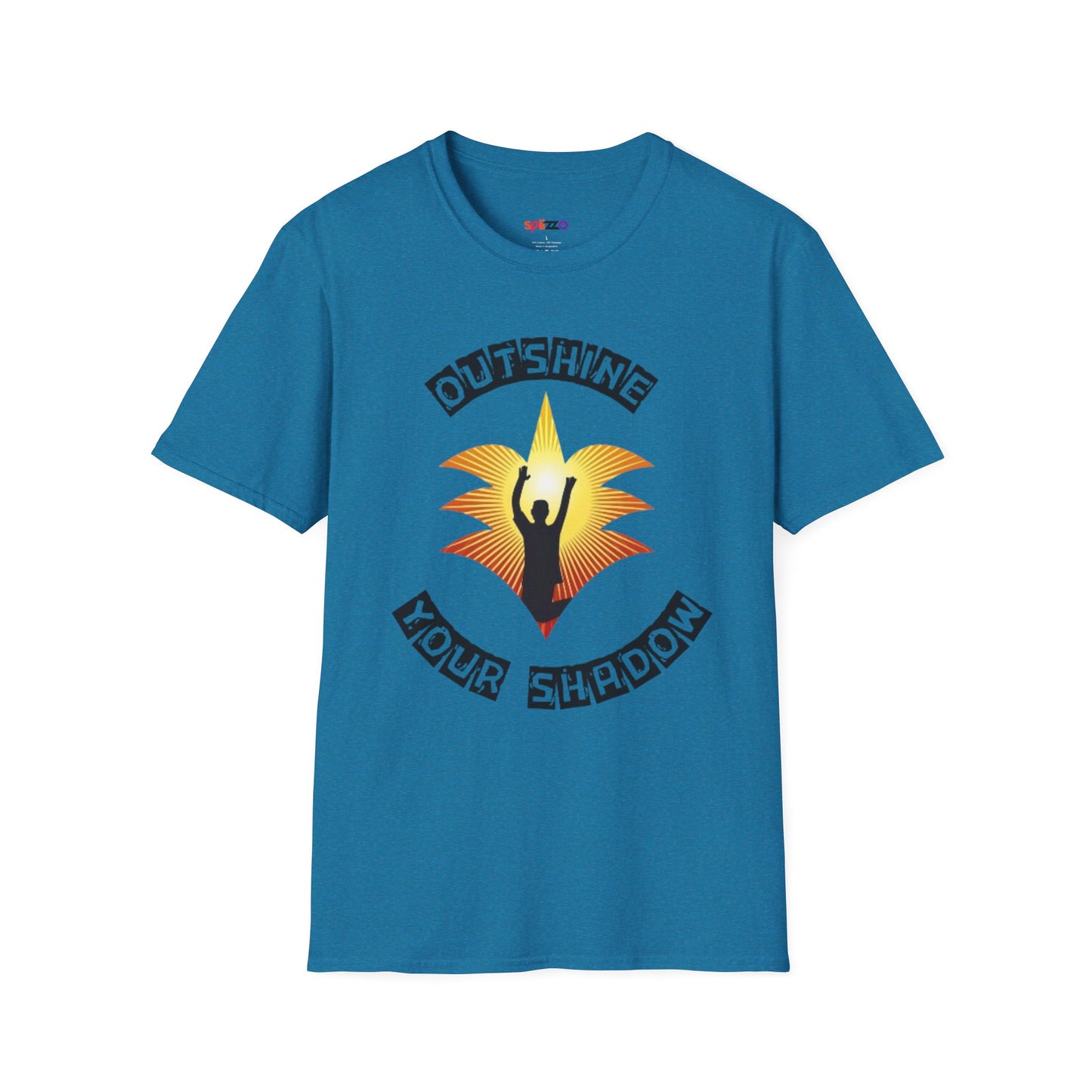 Arren Unisex Softstyle T-Shirt - 'Outshine Your Shadow' Inspirational Tee