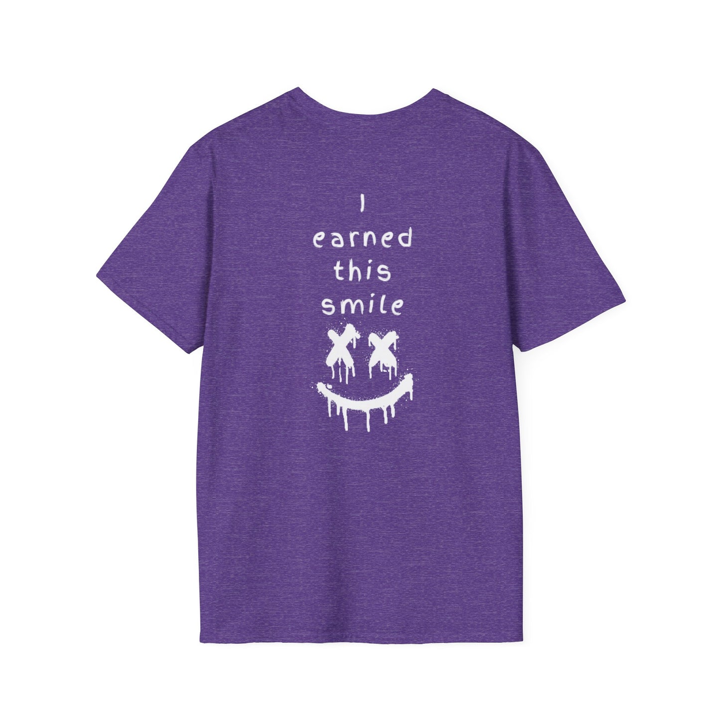 Trendy Unisex Softstyle T-Shirt - 'Splizzo' & 'I Earned This Smile' Graphic Tee