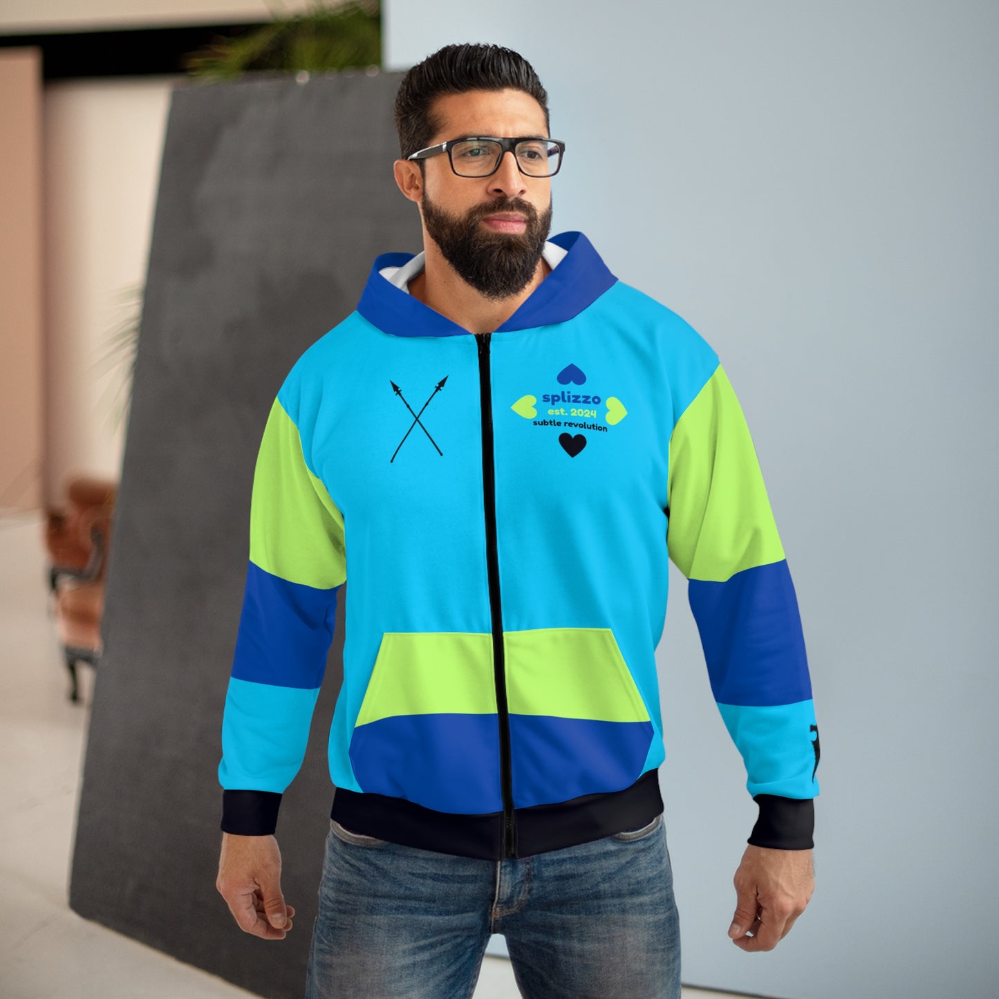 Unisex Zip Hoodie (AOP)