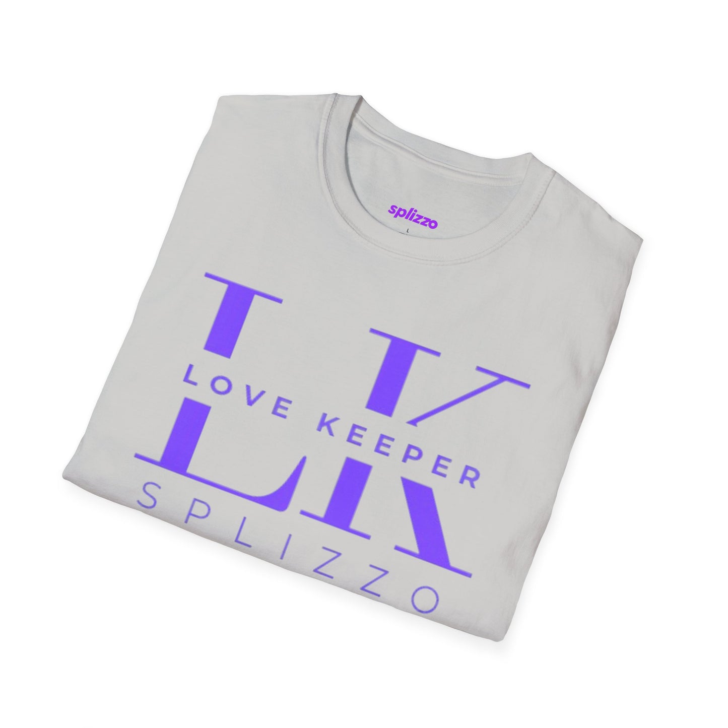 Love Keeper Unisex Softstyle T-Shirt - Minimalist Graphic Tee for Comfort and Style