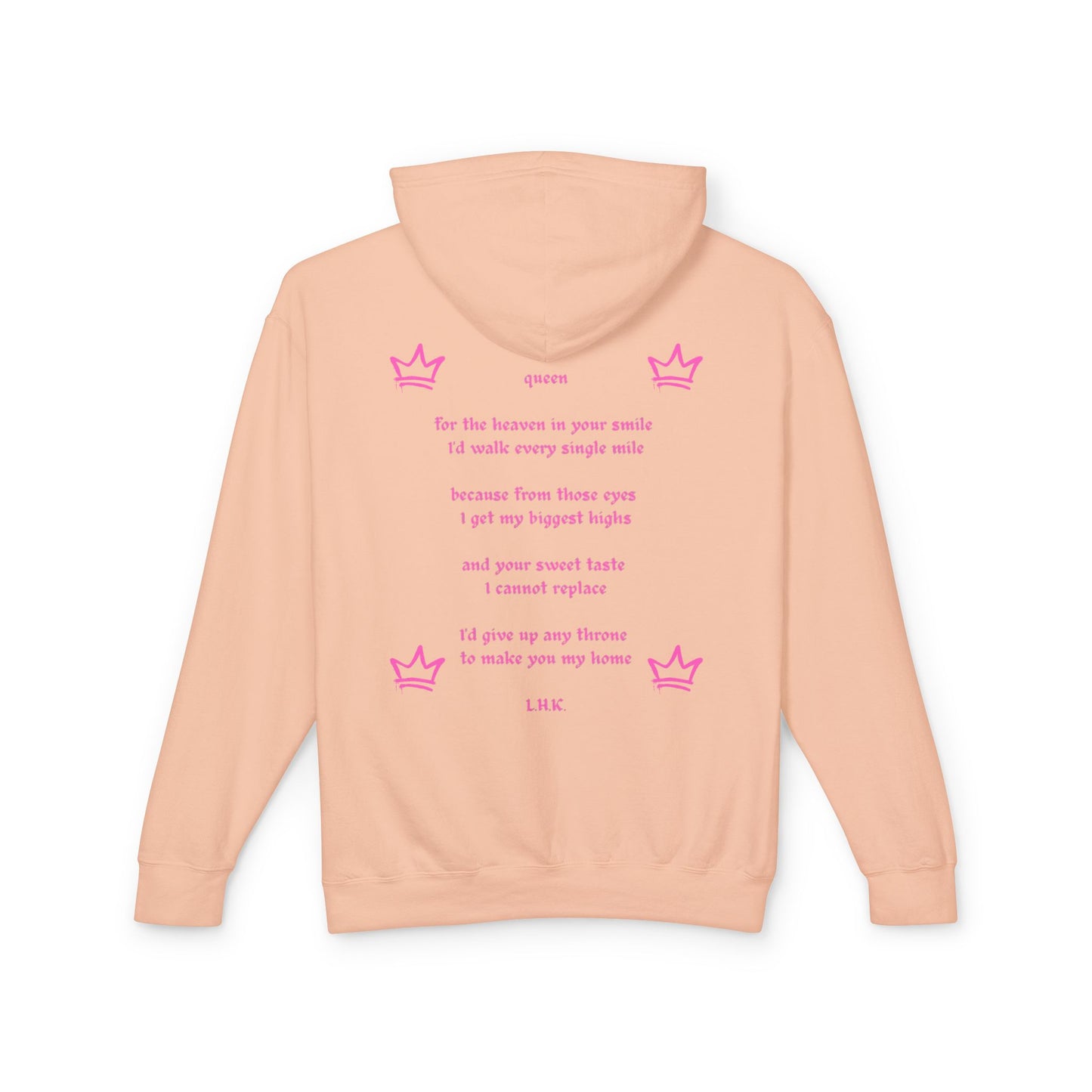 Love Poet Society Unisex Lightweight Hooded Sweatshirt - Inspirational Quotes for Literary Lovers