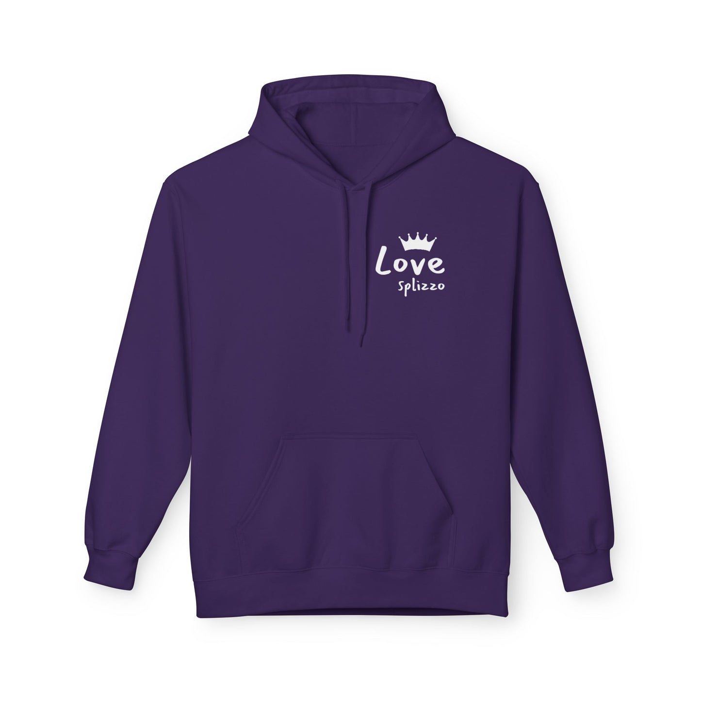 Love Yourself Fleece Hoodie - Inspirational Unisex Apparel