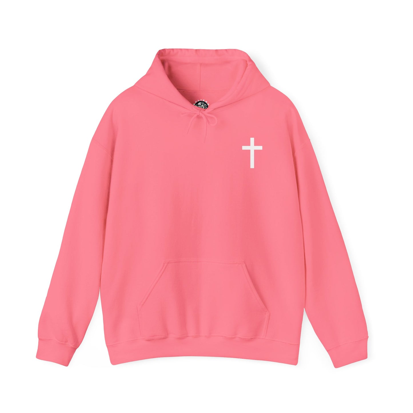 Faith & Love Unisex Hooded Sweatshirt - Jesus Cross Design