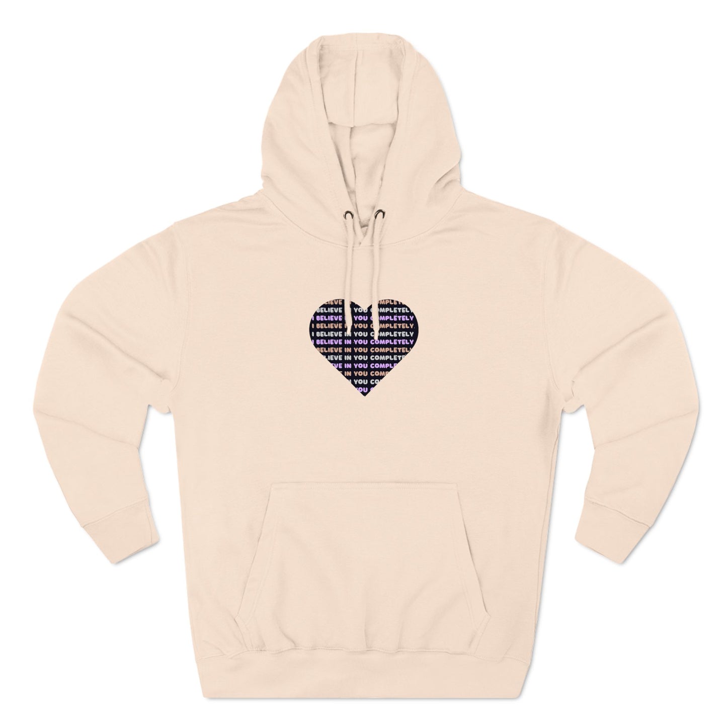 Comfortable Three-Panel Fleece Hoodie for Cozy Casual Days