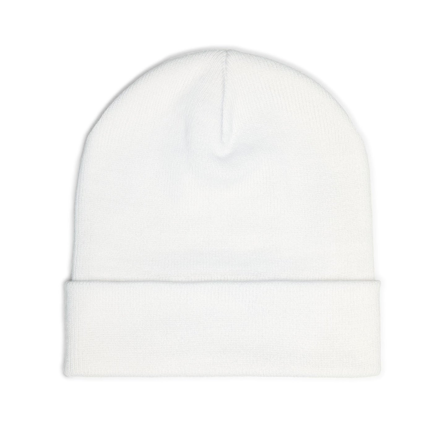 Embroidered 'splizzo' Knit Beanie — Colorful Logo Winter Hat