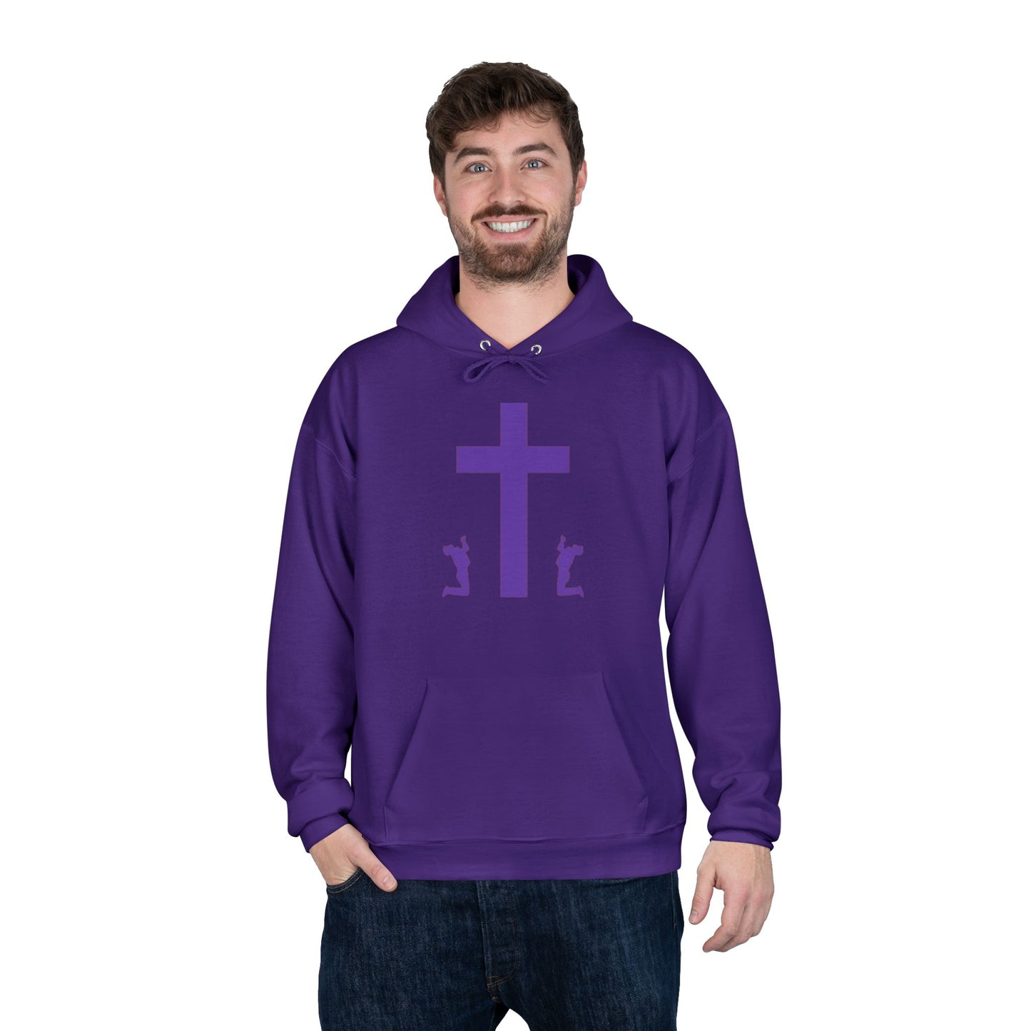 Faith-Inspired Eco-Friendly Hoodie | One Prayer Can Change | Unisex Sweatshirt