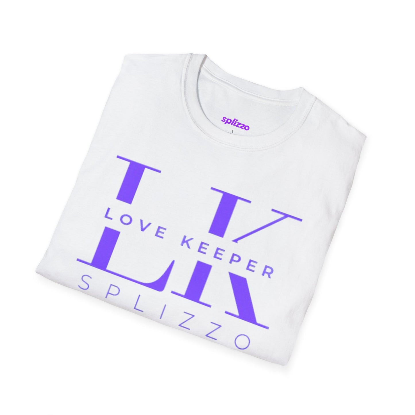 Love Keeper Unisex Softstyle T-Shirt - Minimalist Graphic Tee for Comfort and Style