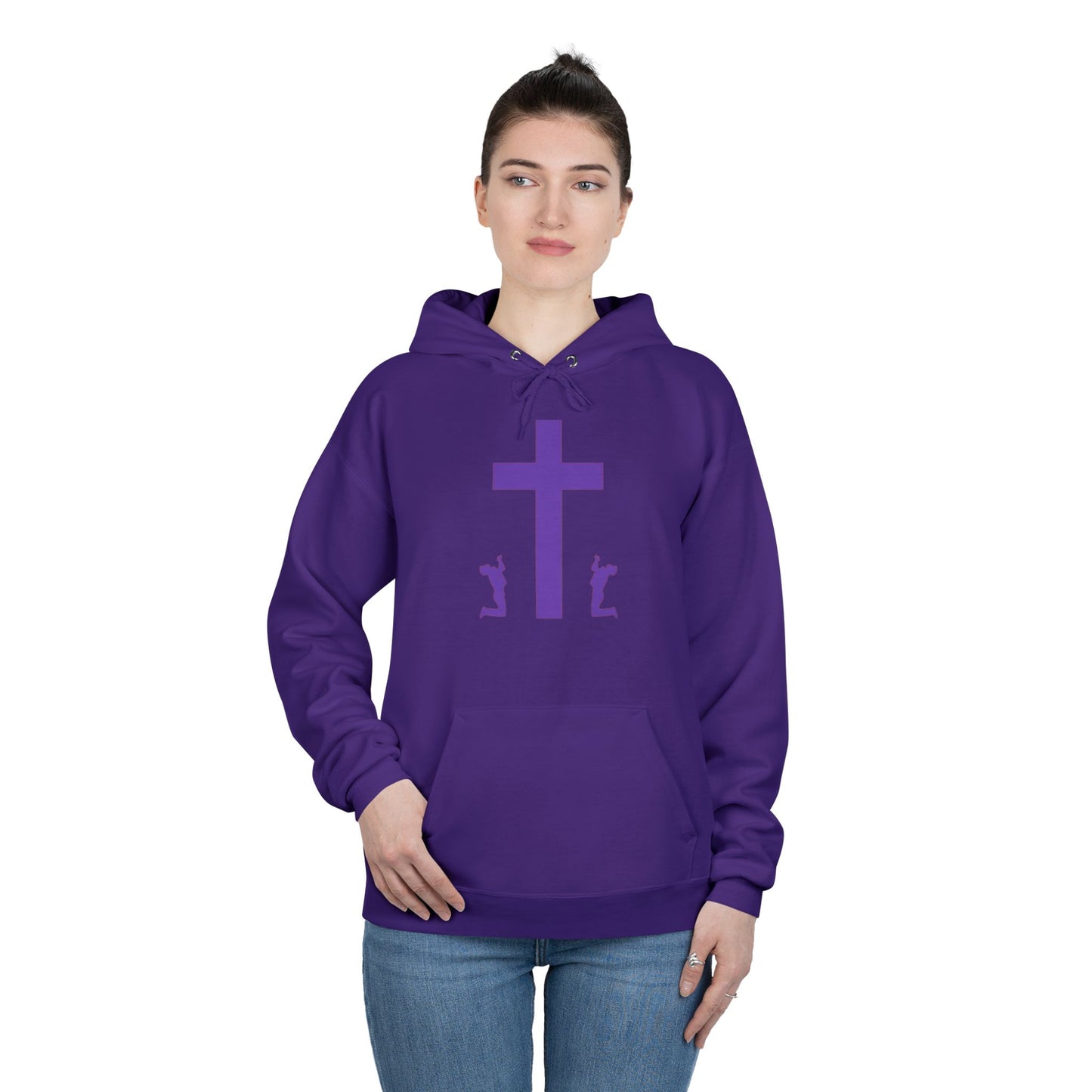 Faith-Inspired Eco-Friendly Hoodie | One Prayer Can Change | Unisex Sweatshirt