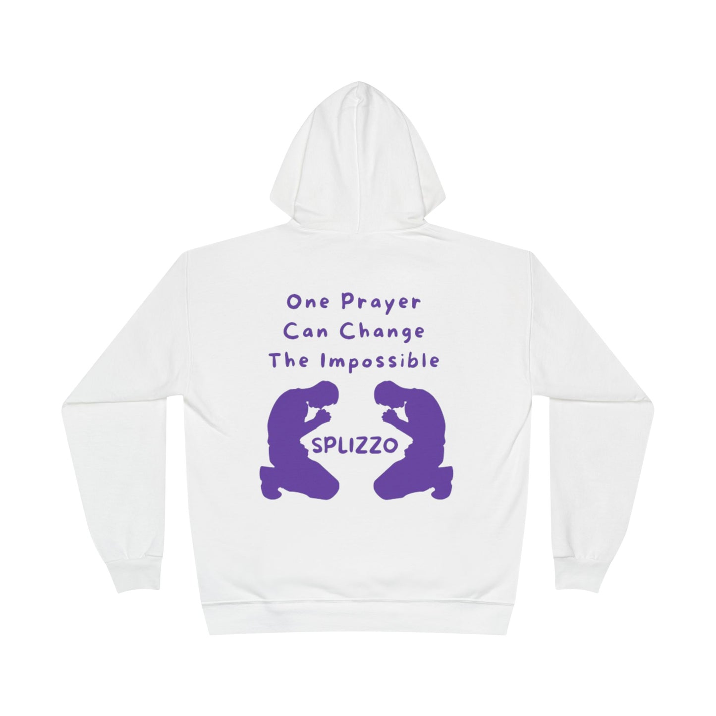 Faith-Inspired Eco-Friendly Hoodie | One Prayer Can Change | Unisex Sweatshirt