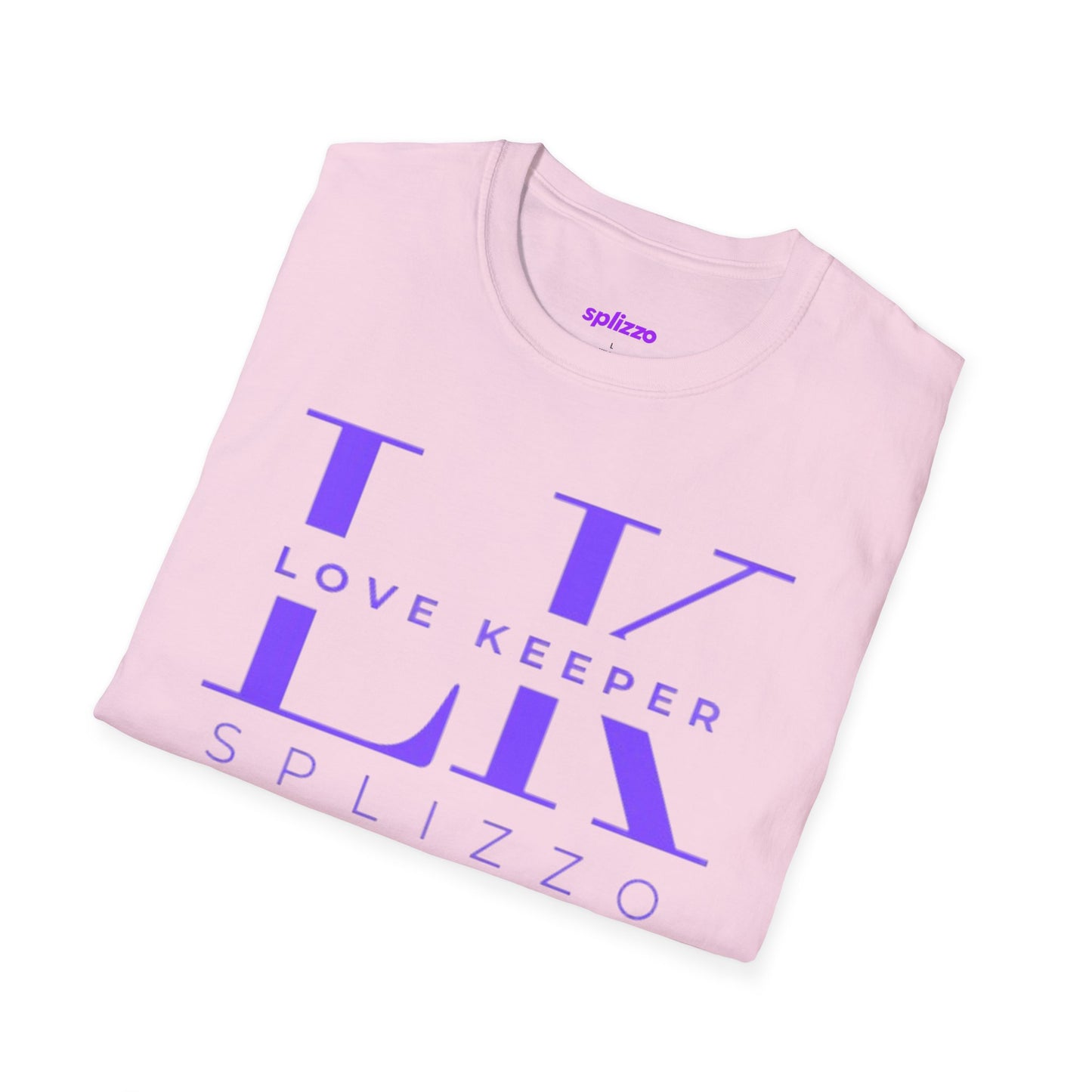 Love Keeper Unisex Softstyle T-Shirt - Minimalist Graphic Tee for Comfort and Style