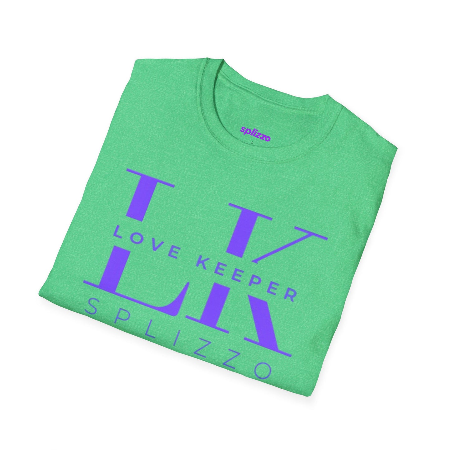 Love Keeper Unisex Softstyle T-Shirt - Minimalist Graphic Tee for Comfort and Style