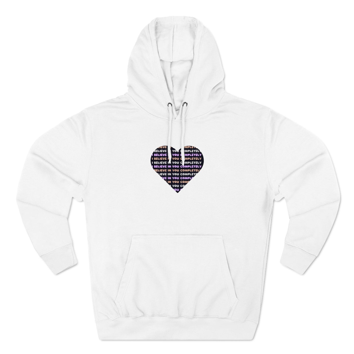 Comfortable Three-Panel Fleece Hoodie for Cozy Casual Days
