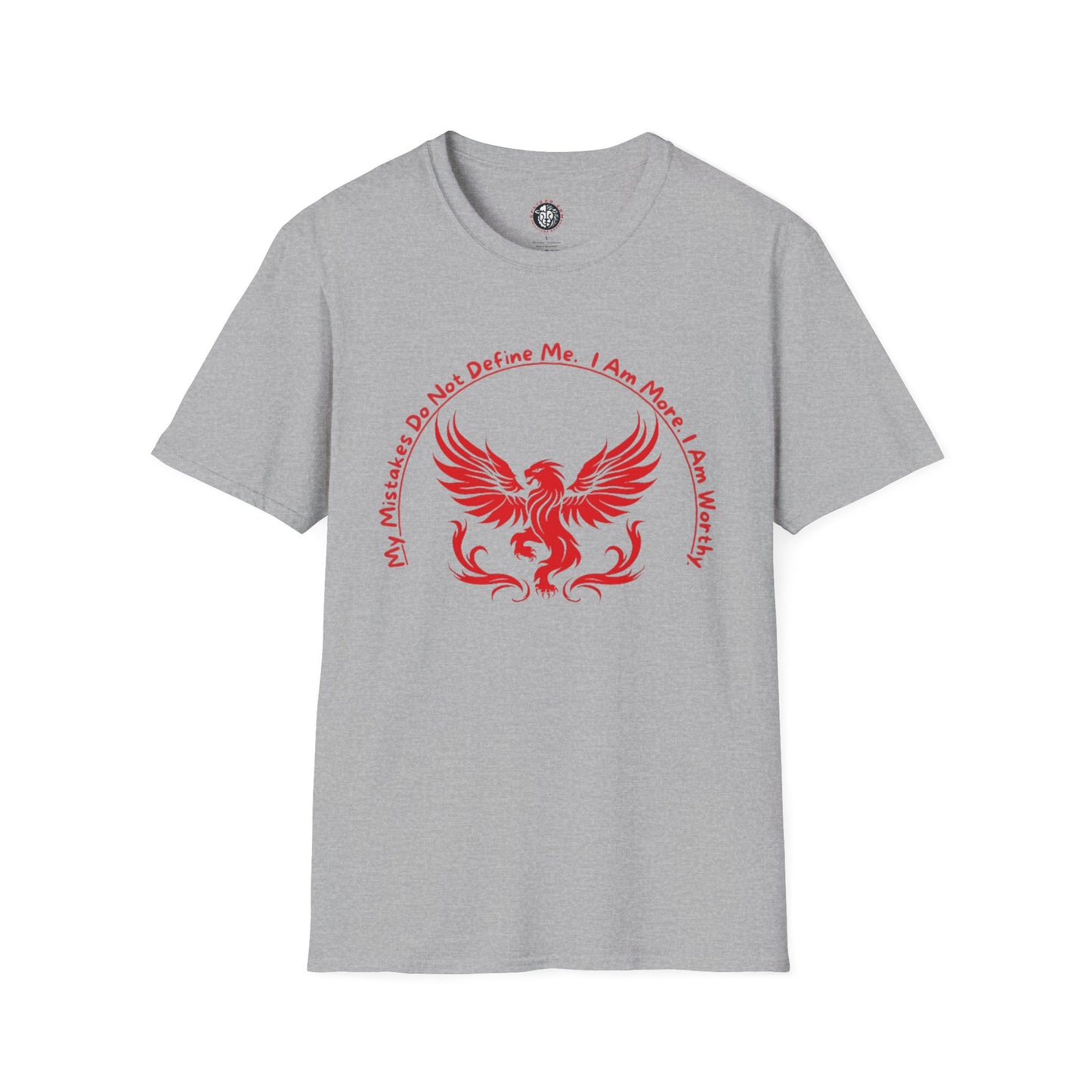 Inspirational Unisex T-Shirt - 'My Mistakes Do Not Define Me' - Love Poet Society