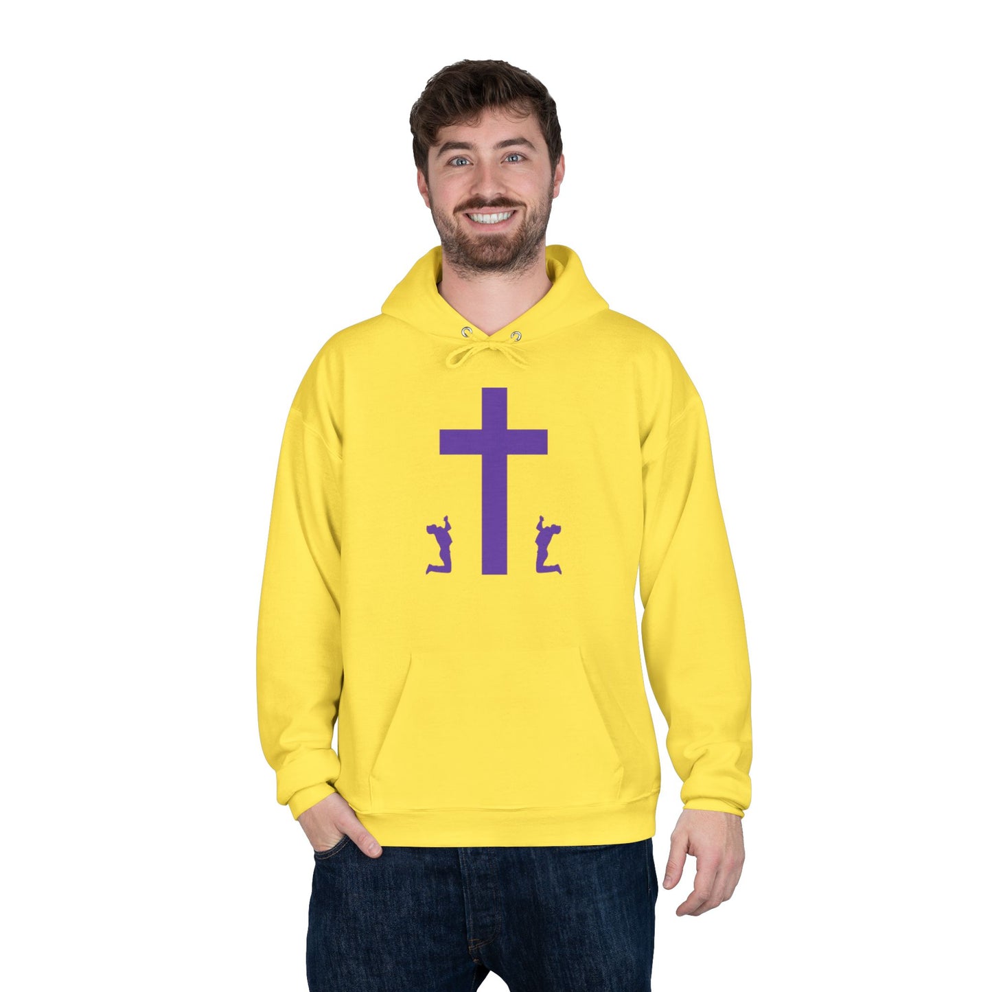Faith-Inspired Eco-Friendly Hoodie | One Prayer Can Change | Unisex Sweatshirt