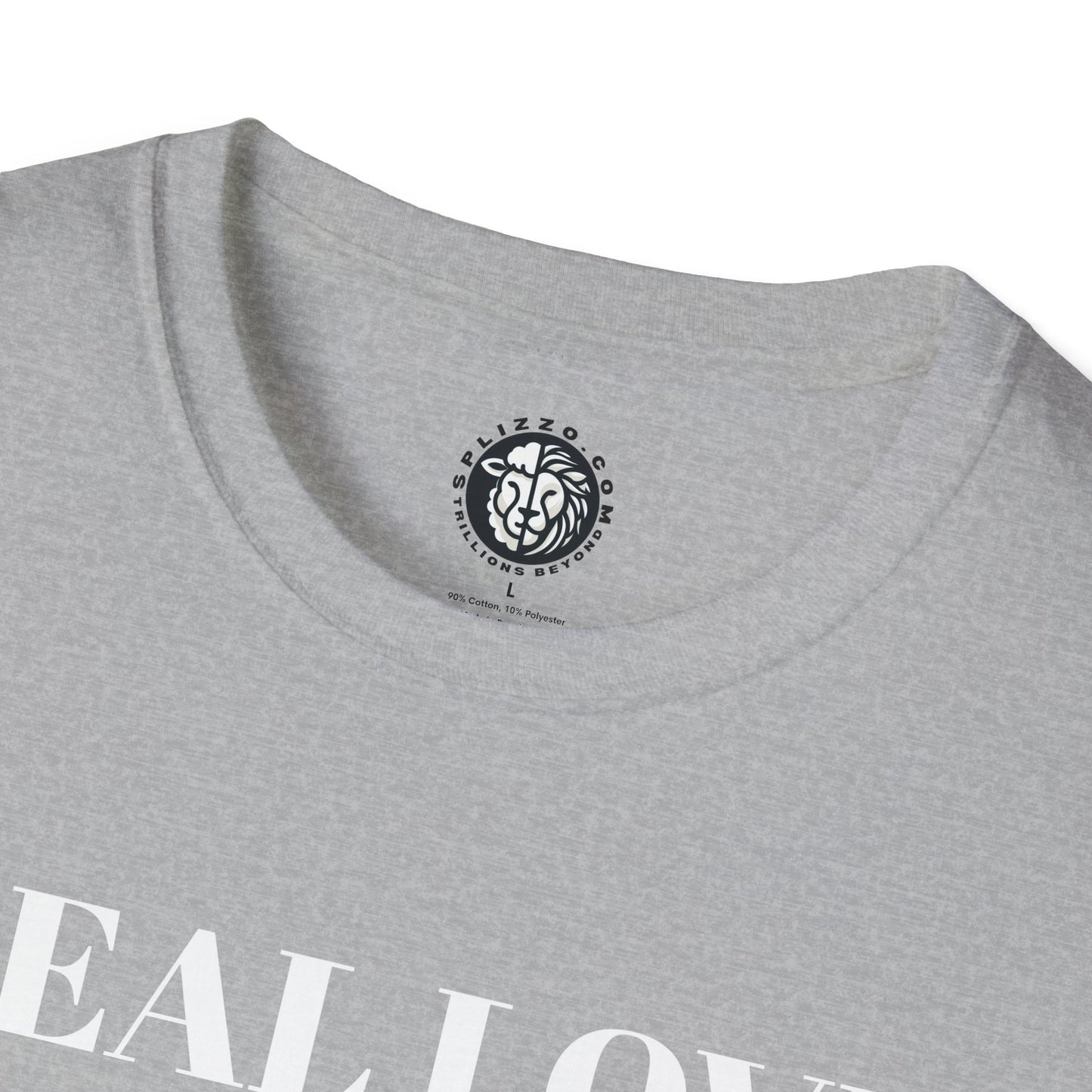 SplizzoTM Real Love No Cap T-shirt