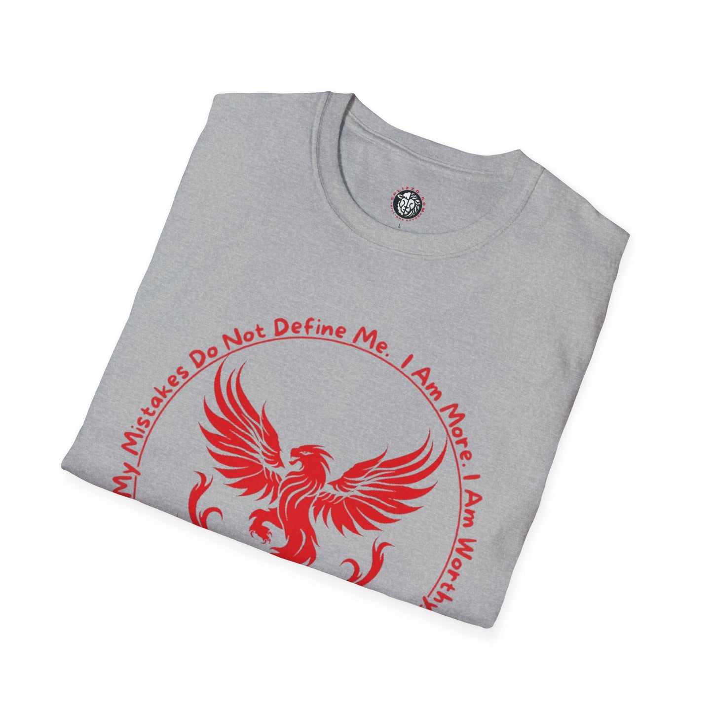 Inspirational Unisex T-Shirt - 'My Mistakes Do Not Define Me' - Love Poet Society
