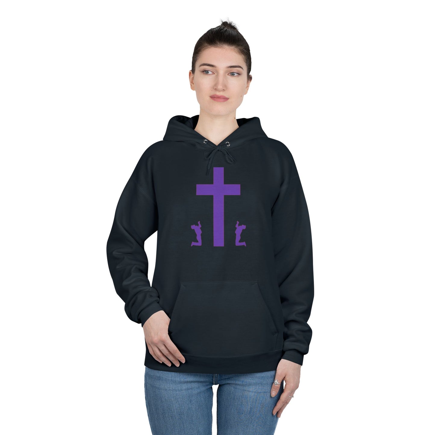 Faith-Inspired Eco-Friendly Hoodie | One Prayer Can Change | Unisex Sweatshirt