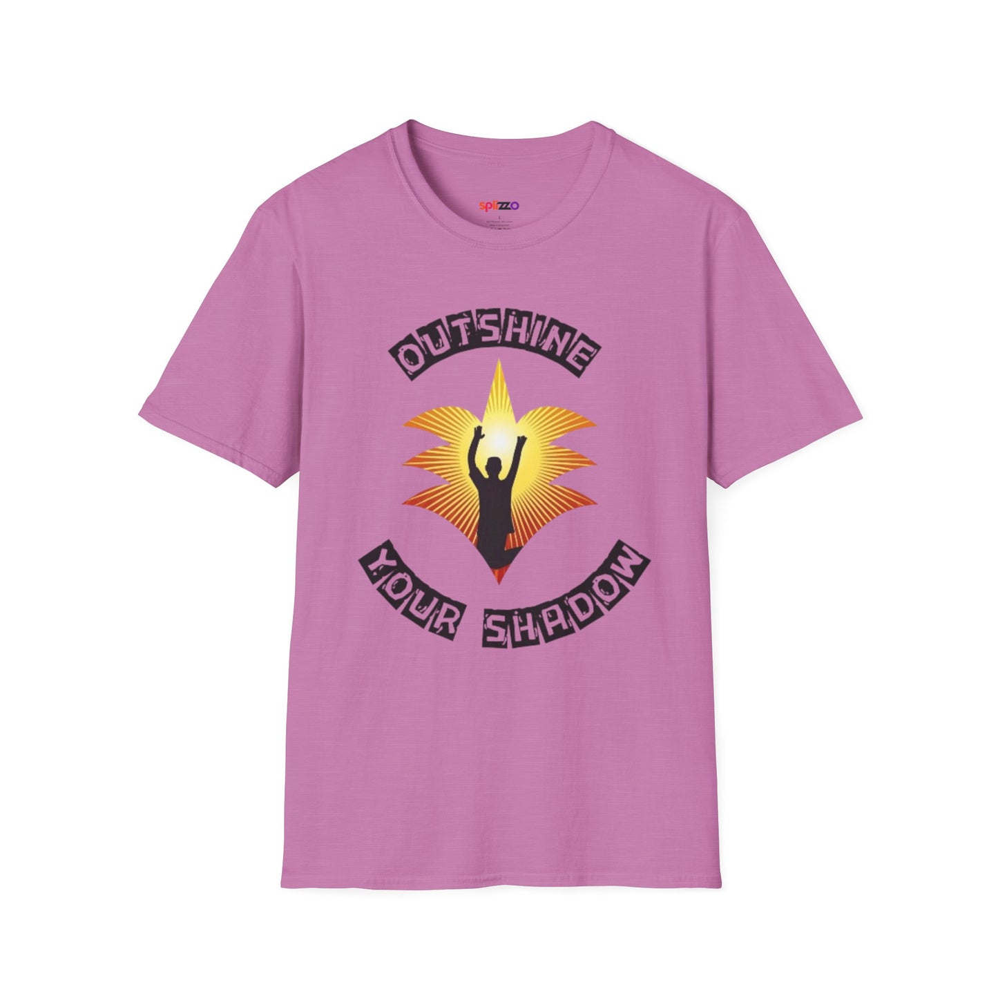 Arren Unisex Softstyle T-Shirt - 'Outshine Your Shadow' Inspirational Tee