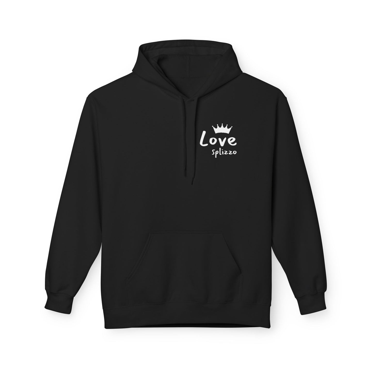 Love Yourself Fleece Hoodie - Inspirational Unisex Apparel