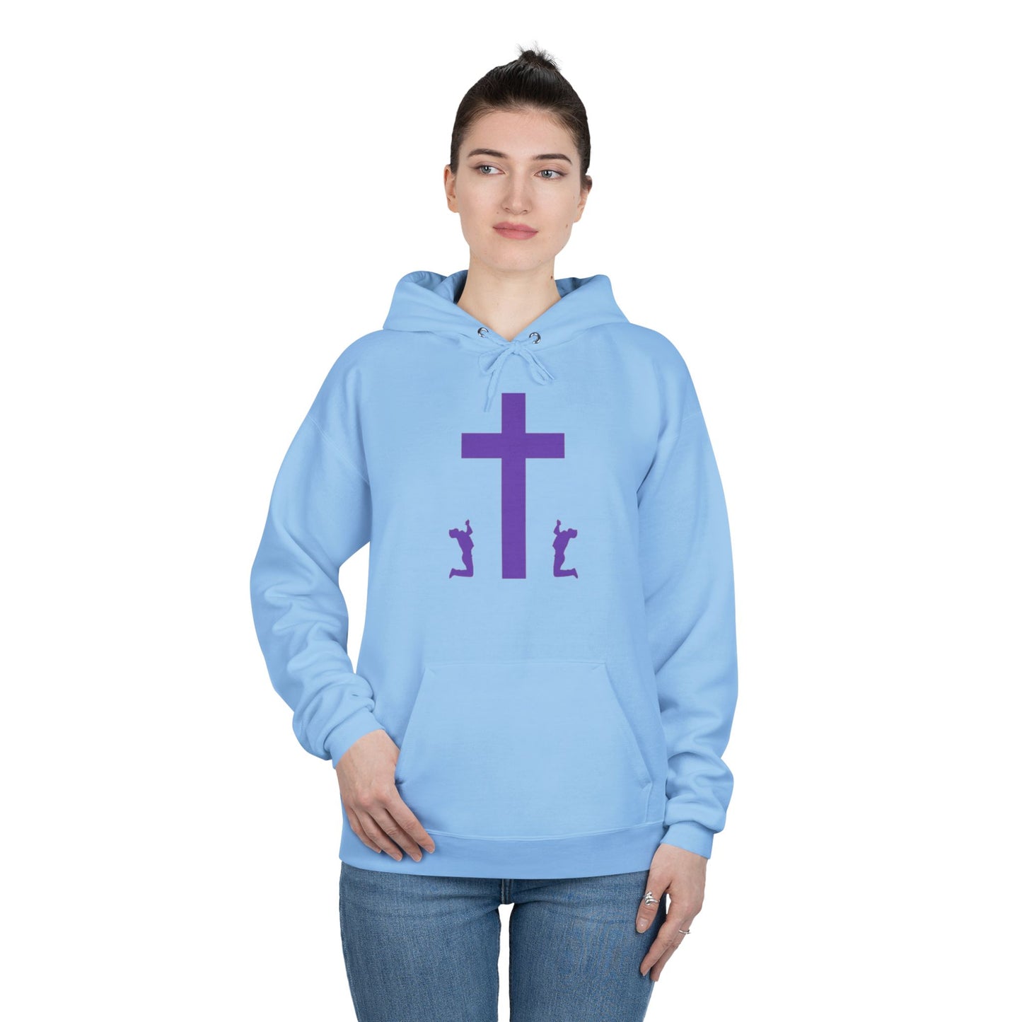 Faith-Inspired Eco-Friendly Hoodie | One Prayer Can Change | Unisex Sweatshirt