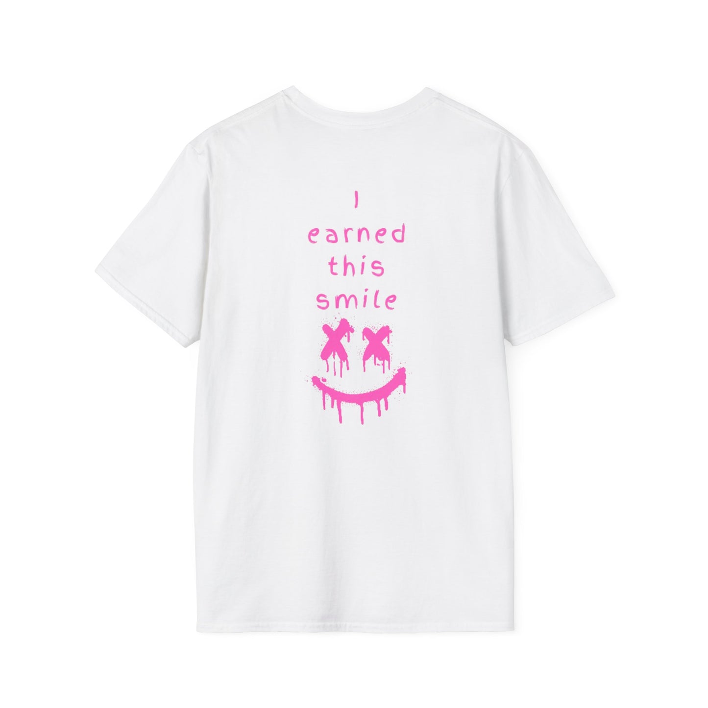 Trendy Unisex Softstyle T-Shirt - 'Splizzo' & 'I Earned This Smile' Graphic Tee