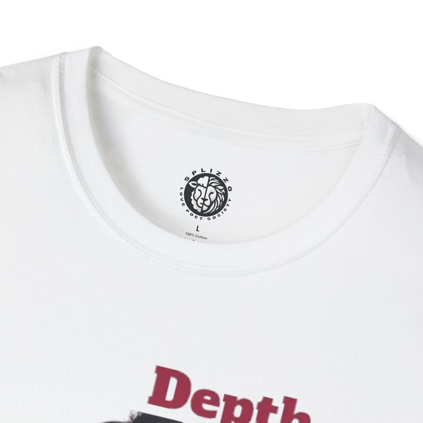 Unisex Softstyle T-Shirt - 'Depth Beyond Display Splizzo' Artistic Design