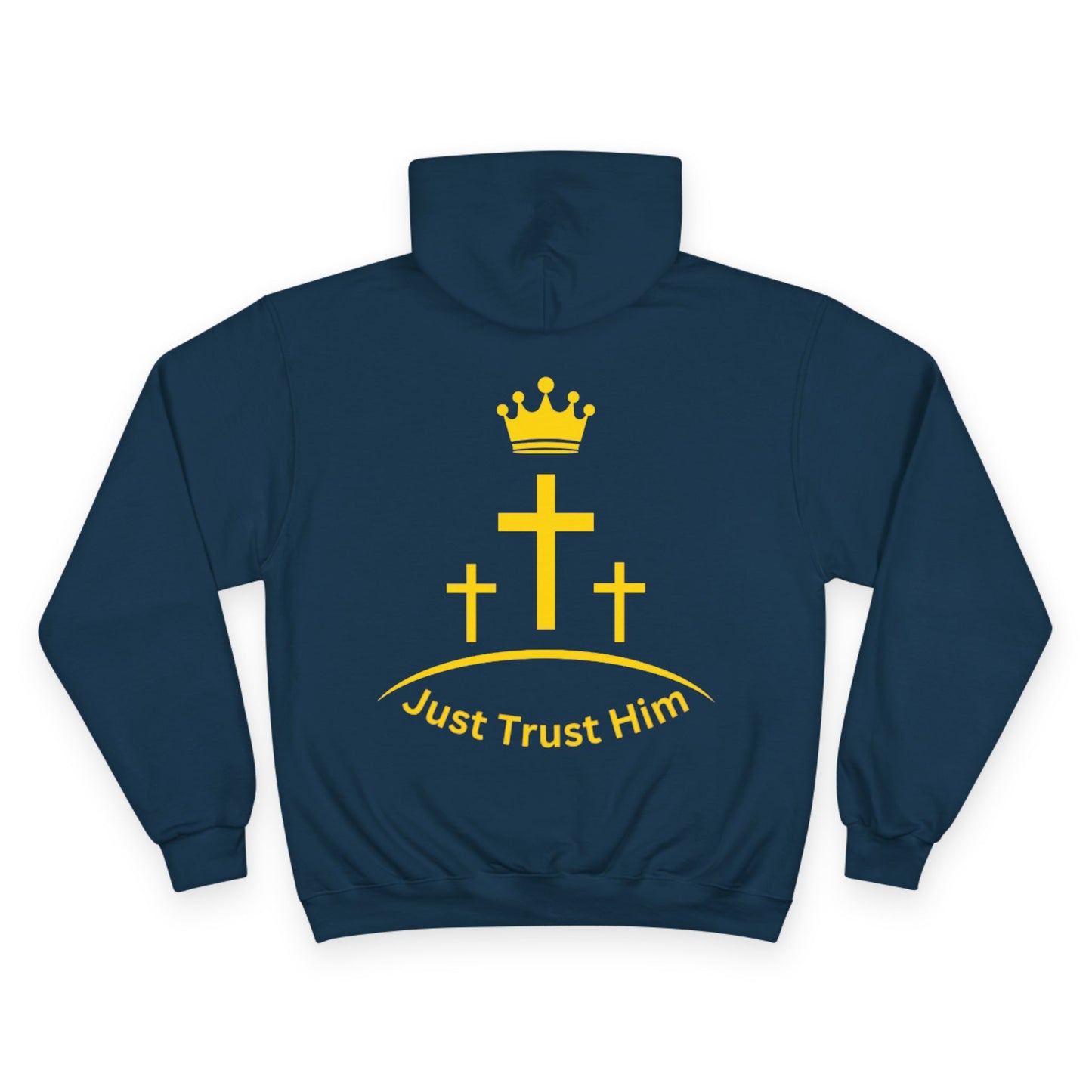 Splizzo Champion Hoodie - Pink Heart Crown Design, Perfect for Casual Wear