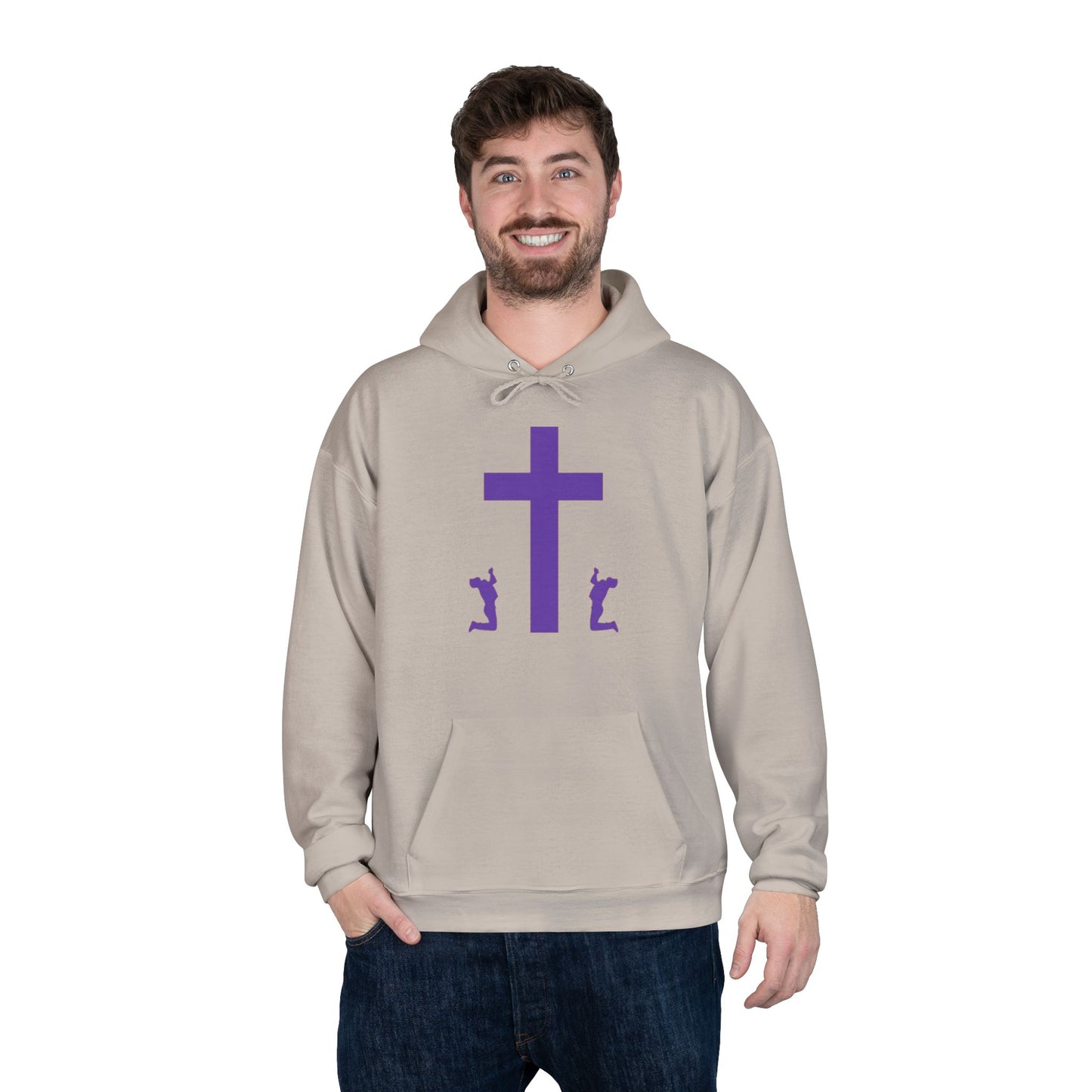 Faith-Inspired Eco-Friendly Hoodie | One Prayer Can Change | Unisex Sweatshirt