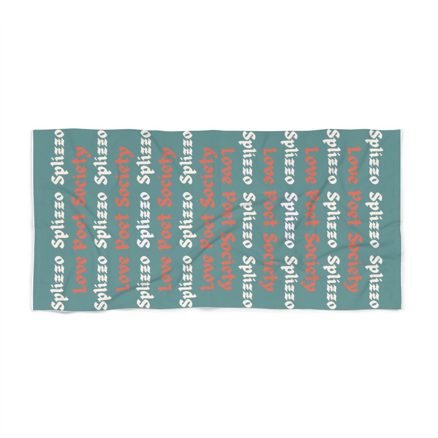Coastal Vibes Beach Towel - Fun & Colorful Design for Summer Fun