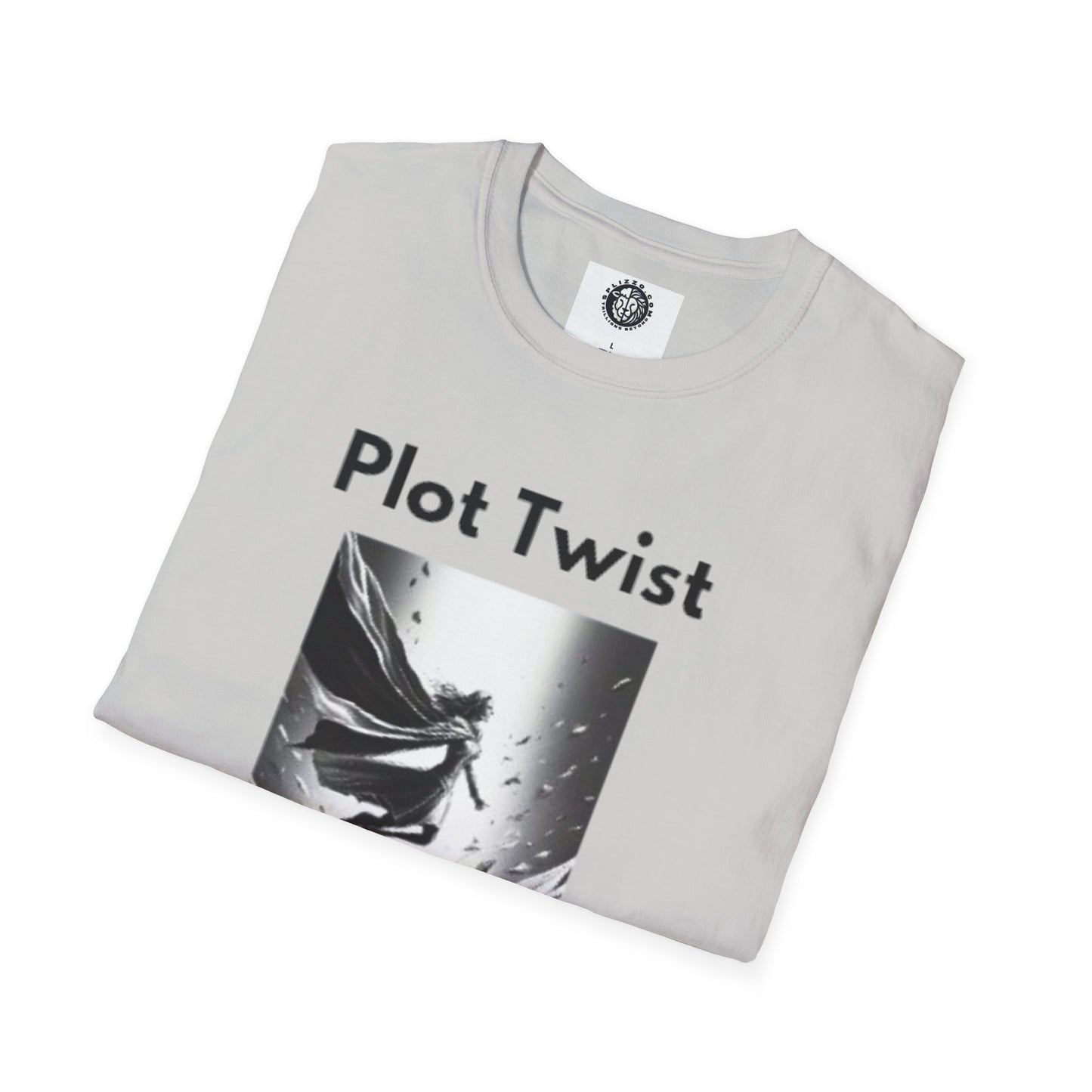 Unisex Softstyle T-Shirt - "Plot Twist: You're My Hero" Graphic Tee
