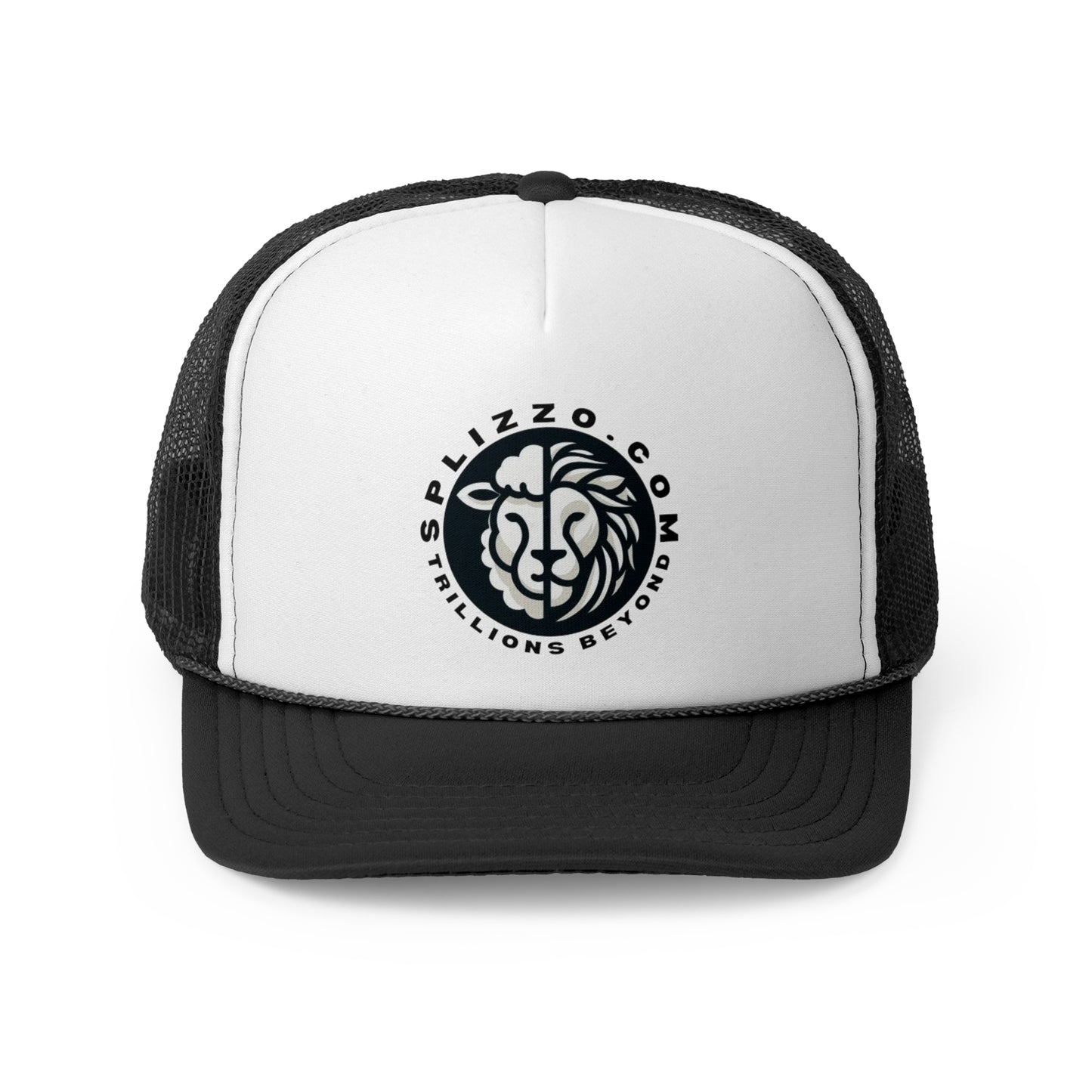 SPLIZZO.COM Lion Trucker Cap - Stylish Mesh Hat for Everyday Adventures