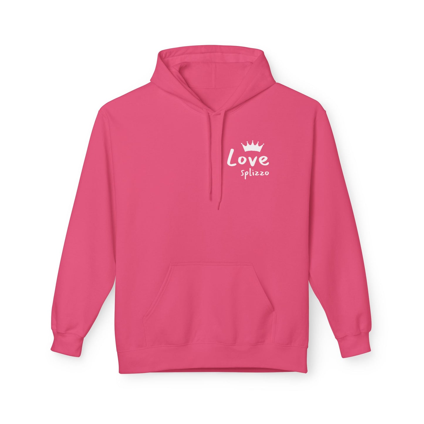 Love Yourself Fleece Hoodie - Inspirational Unisex Apparel