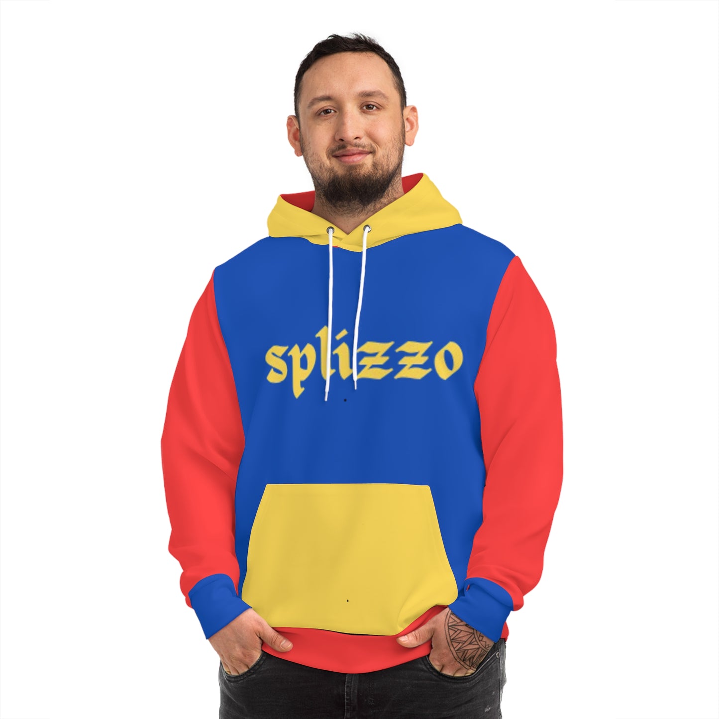 Color Block Fashion Hoodie - Stylish Unisex Pullover for Casual Wear