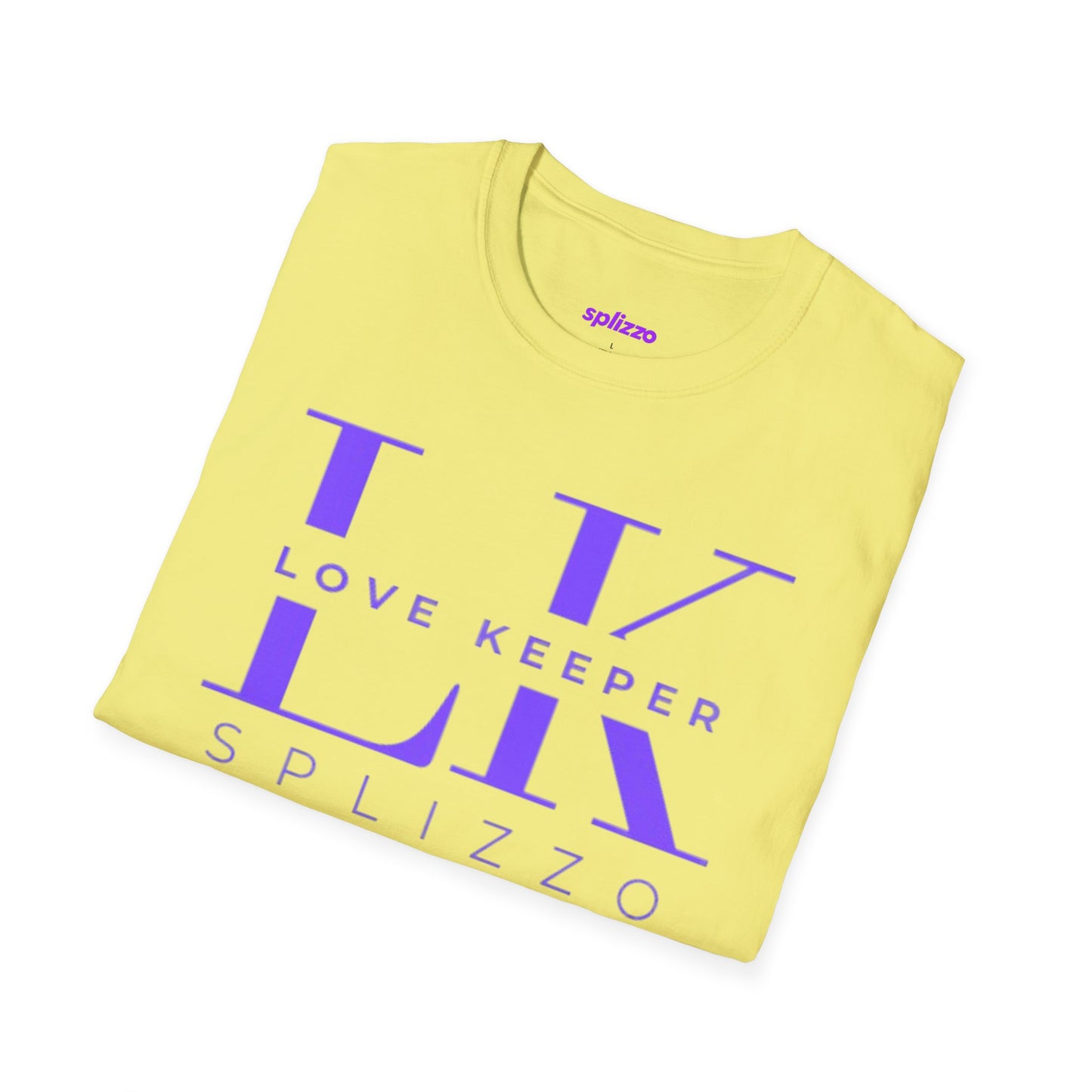 Love Keeper Unisex Softstyle T-Shirt - Minimalist Graphic Tee for Comfort and Style