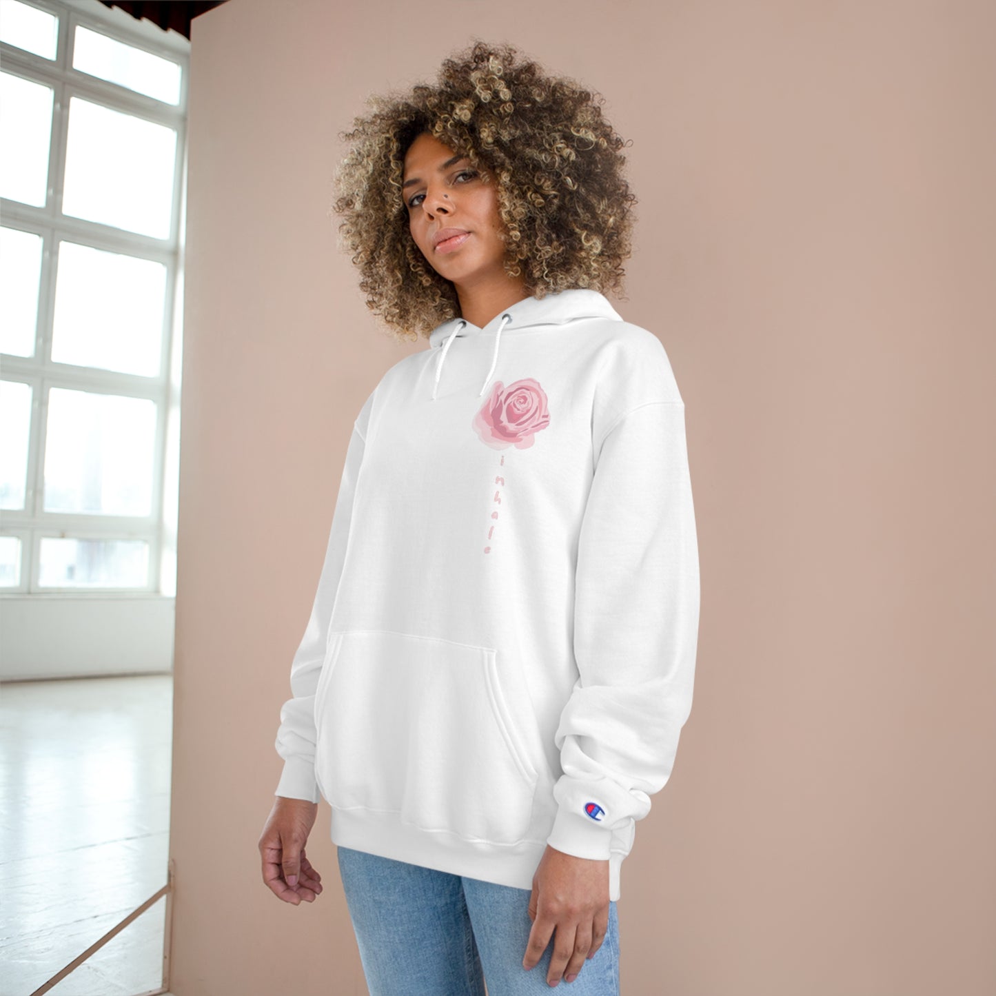 Women's Floral Rose Hoodie - Stylish Comfort & Elegance