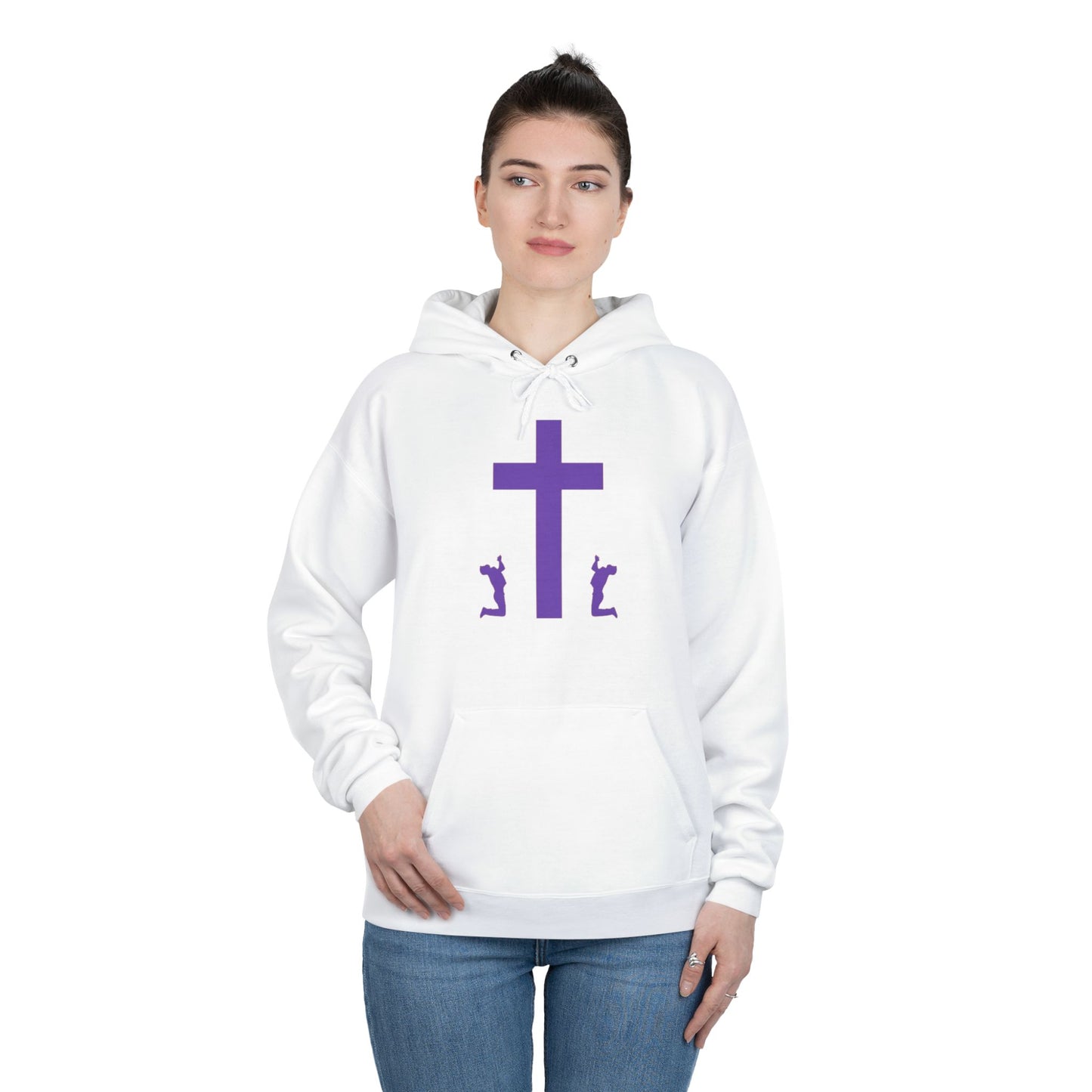 Faith-Inspired Eco-Friendly Hoodie | One Prayer Can Change | Unisex Sweatshirt