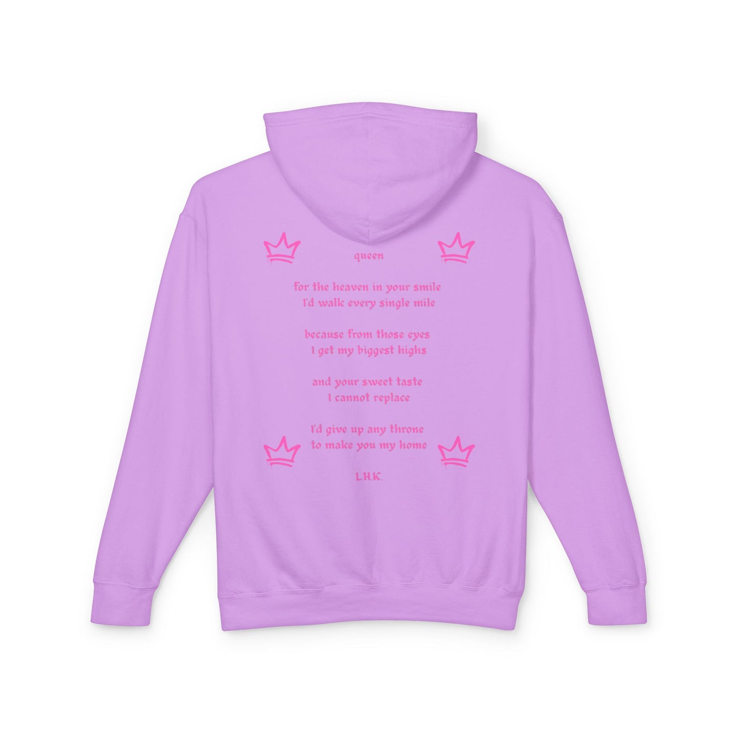 Love Poet Society Unisex Lightweight Hooded Sweatshirt - Inspirational Quotes for Literary Lovers