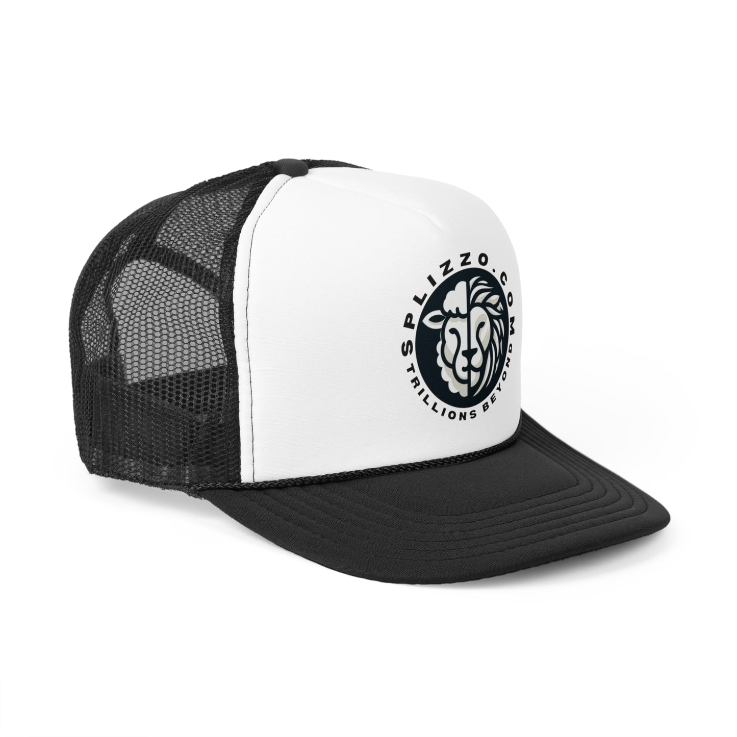 SPLIZZO.COM Lion Trucker Cap - Stylish Mesh Hat for Everyday Adventures