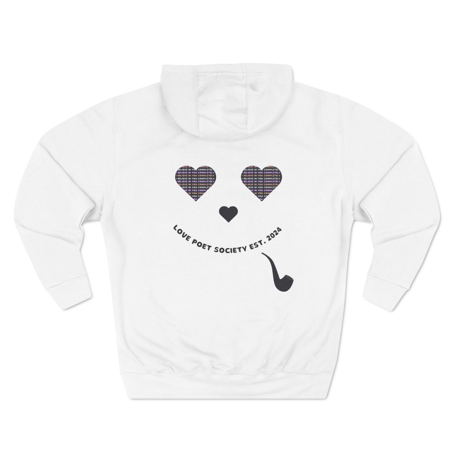 Comfortable Three-Panel Fleece Hoodie for Cozy Casual Days
