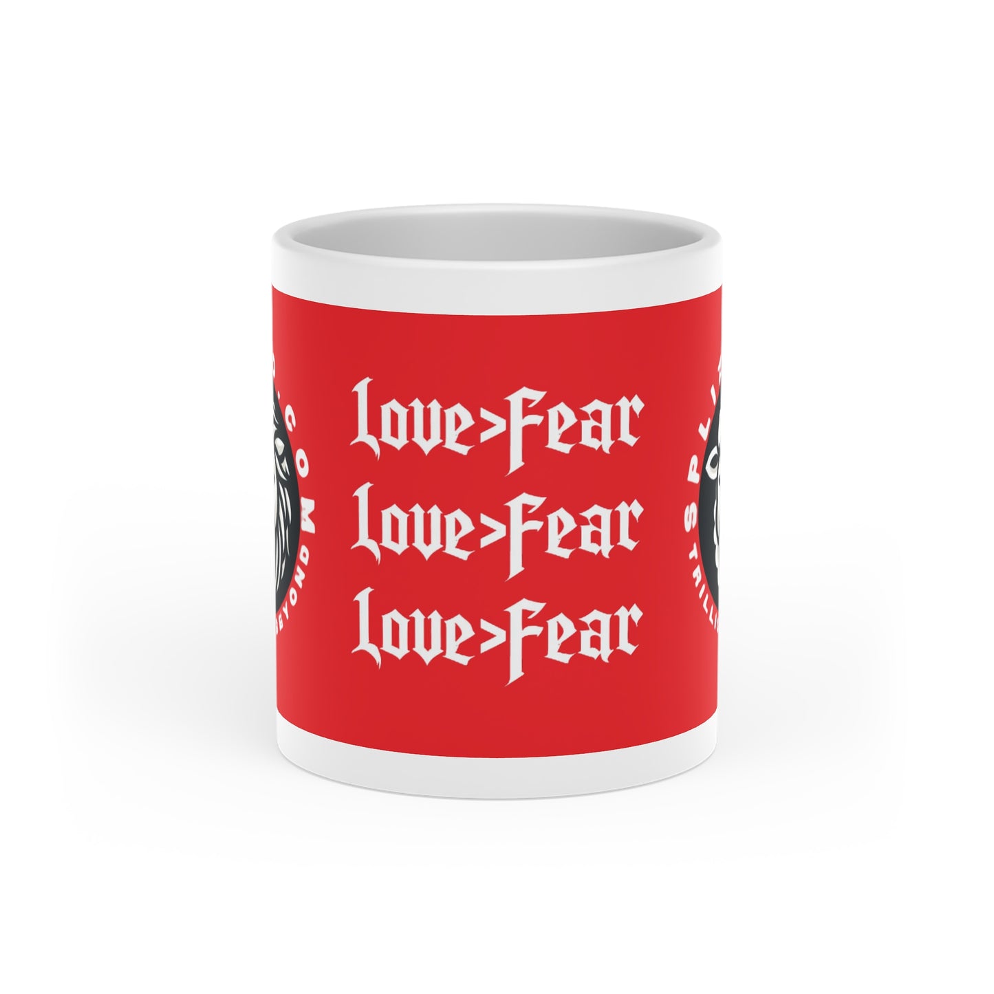 Heart-Shaped Mug - Splizzo.com Logo - Perfect Gift for Splizzo Lovers
