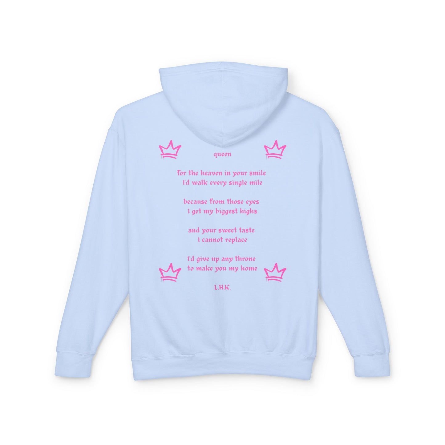 Love Poet Society Unisex Lightweight Hooded Sweatshirt - Inspirational Quotes for Literary Lovers