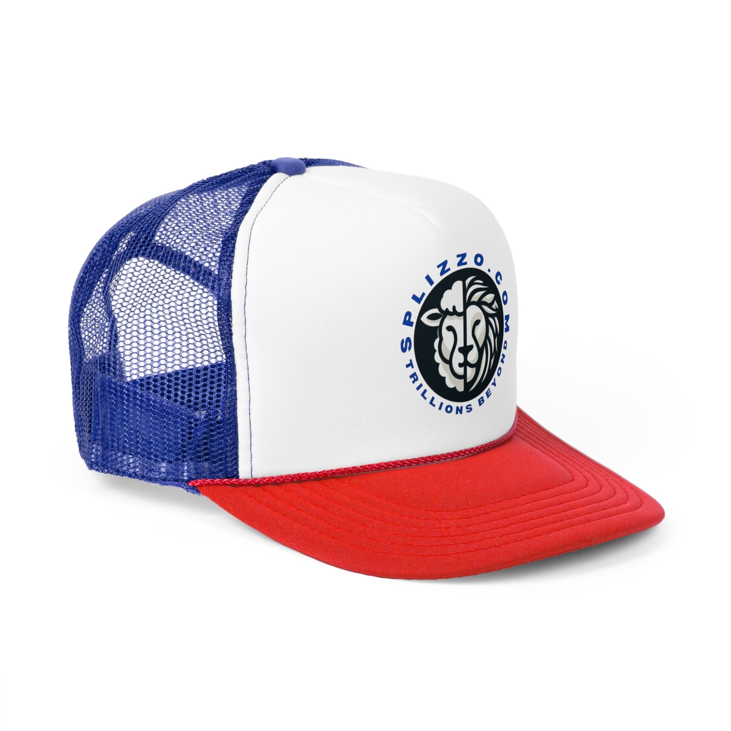SPLIZZO.COM Lion Trucker Cap - Stylish Mesh Hat for Everyday Adventures