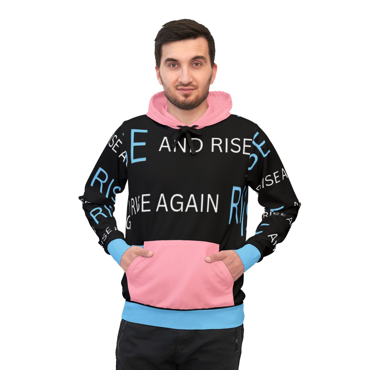 Copy of Inspirational Athletic Hoodie - RISE Graphic Design