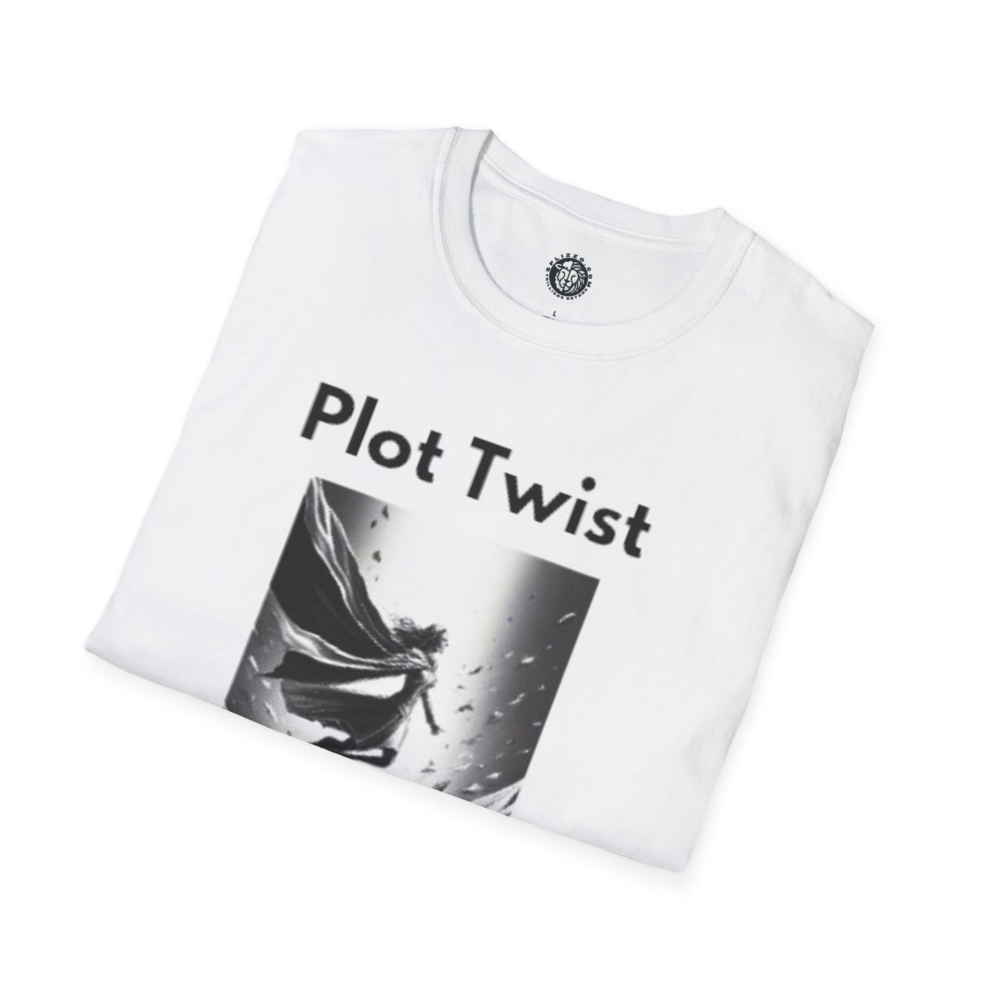 Unisex Softstyle T-Shirt - "Plot Twist: You're My Hero" Graphic Tee