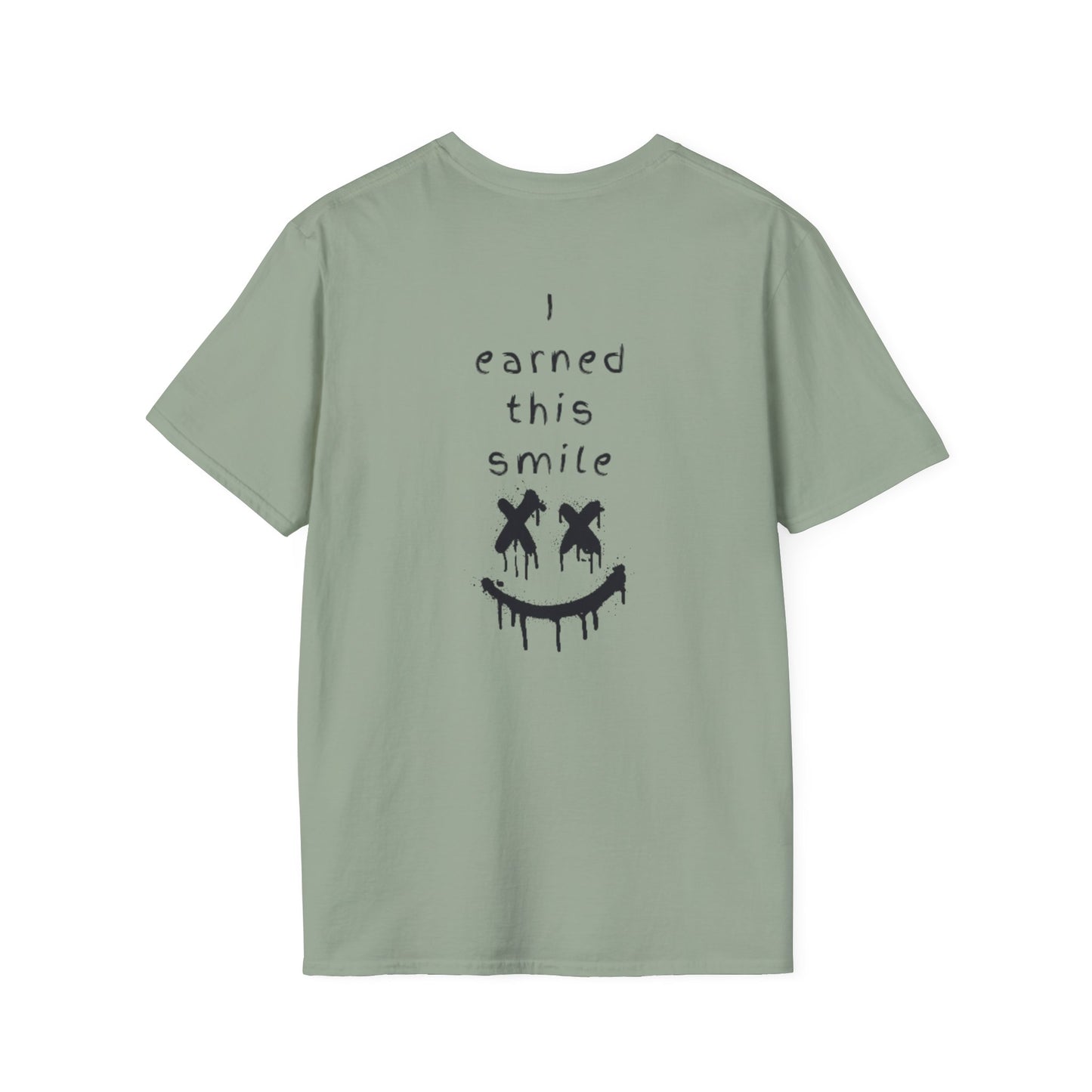 Trendy Unisex Softstyle T-Shirt - 'Splizzo' & 'I Earned This Smile' Graphic Tee