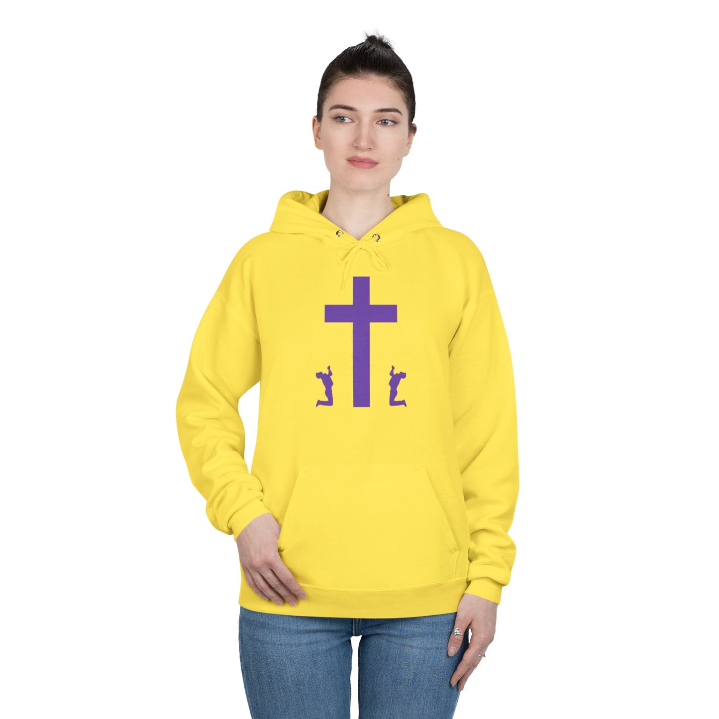 Faith-Inspired Eco-Friendly Hoodie | One Prayer Can Change | Unisex Sweatshirt