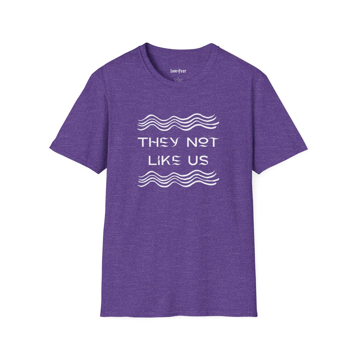 They Not Like Us Unisex Softstyle T-Shirt - Casual Graphic Tee for Comfort & Self-Expression