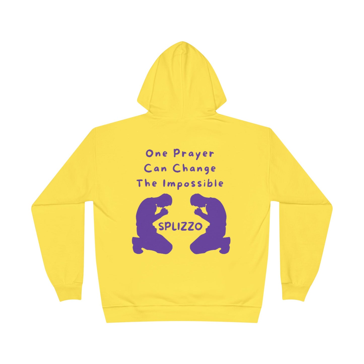 Faith-Inspired Eco-Friendly Hoodie | One Prayer Can Change | Unisex Sweatshirt