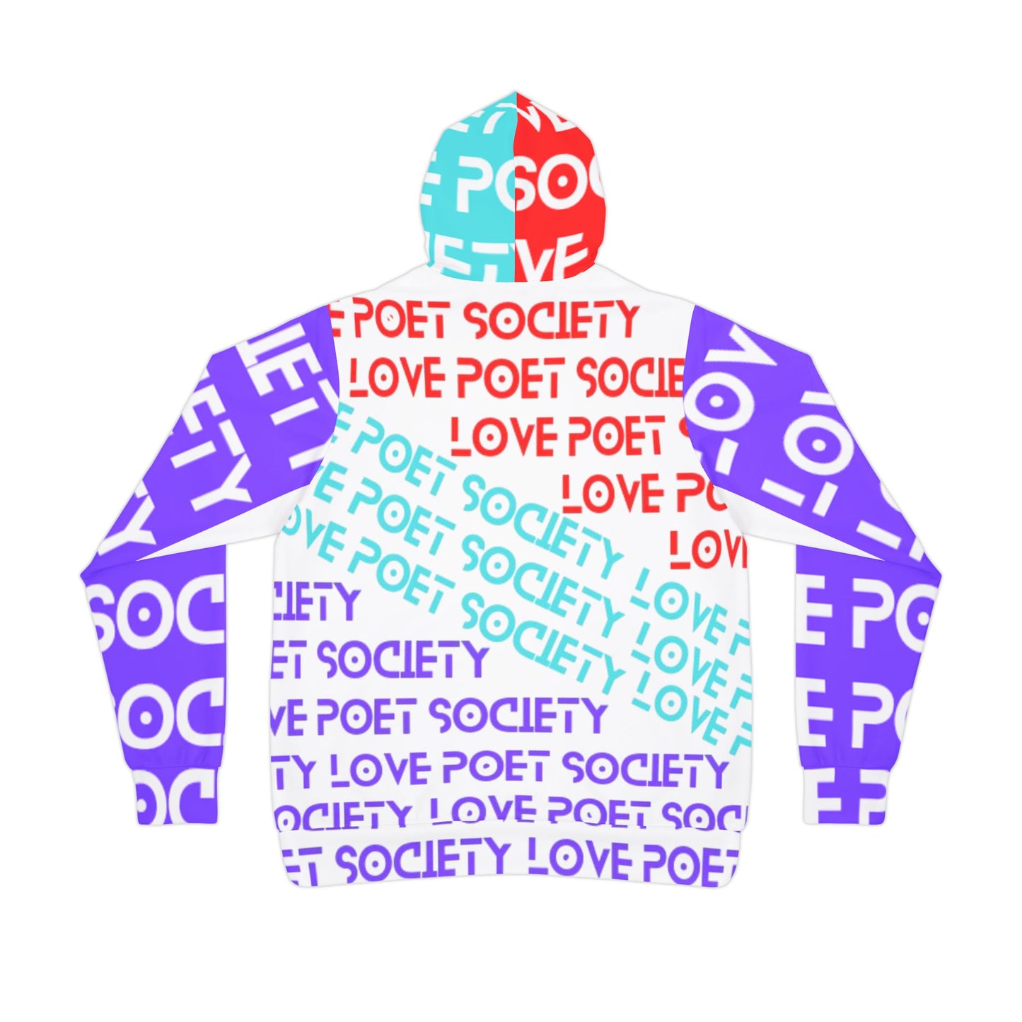 Love Poet Society Athletic Hoodie - Stylish and Vibrant Layer for Creative Souls