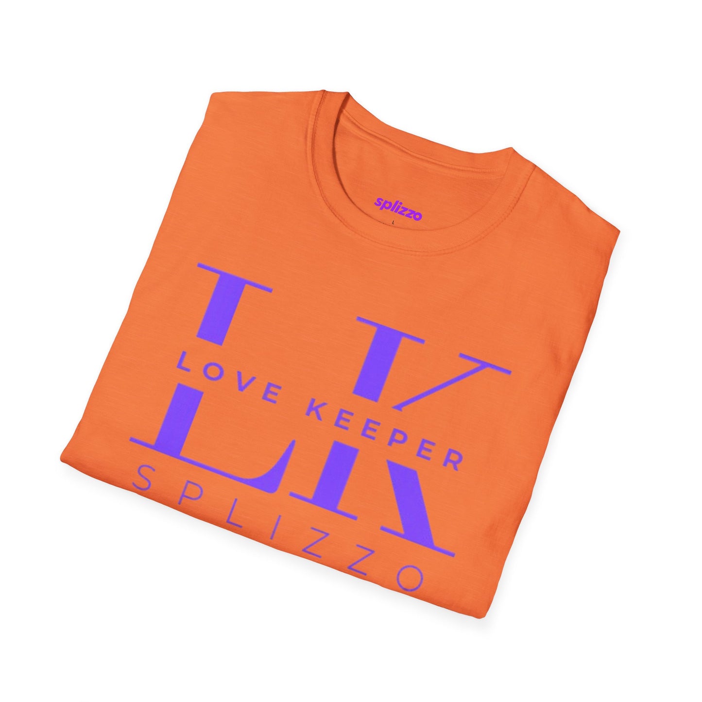 Love Keeper Unisex Softstyle T-Shirt - Minimalist Graphic Tee for Comfort and Style